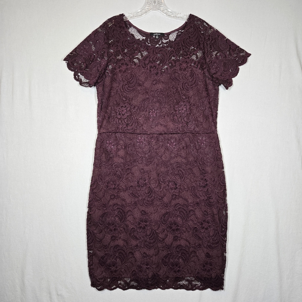 Ambiance Lace Dress Bodycon Size 2X